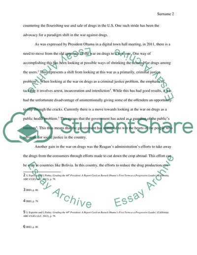 Case For or Against the War on Drugs