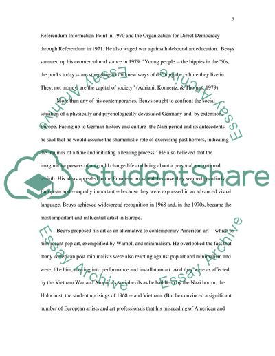 The Drawings of Joseph Beuys