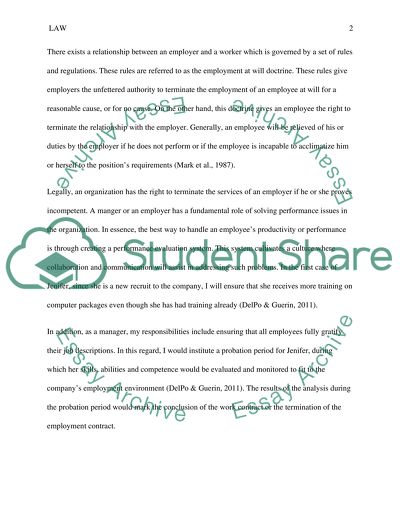 Employment-At-Will Doctrine