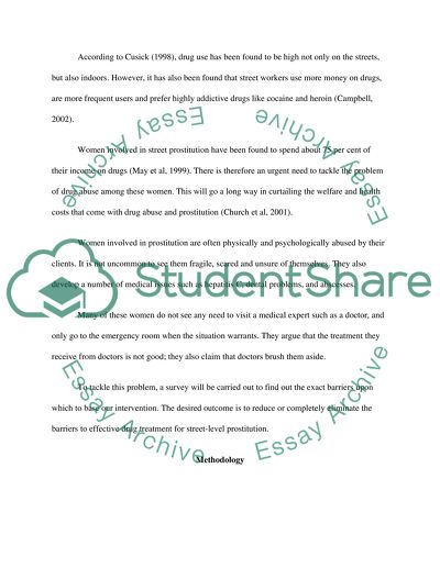 Barriers to drug treatment for prostitution