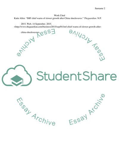 Analysis of the Asian Economies