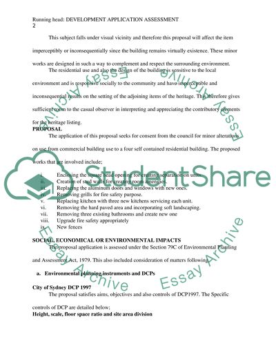 Describing the Building