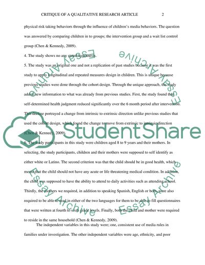 The Effectiveness of a 4-Week Program for School