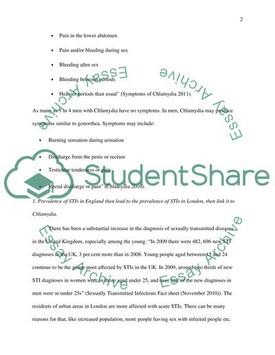 Measure Understanding of Chlamydia in the UK