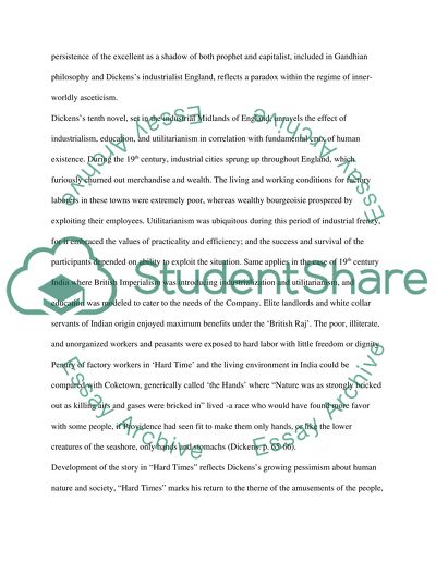 Asceticism and Sentiment: Gandhi and Dickens