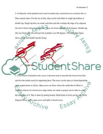 Construction, Drainage System and Condensation