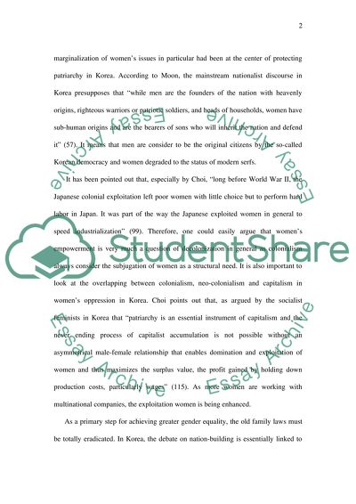 Changing Women status