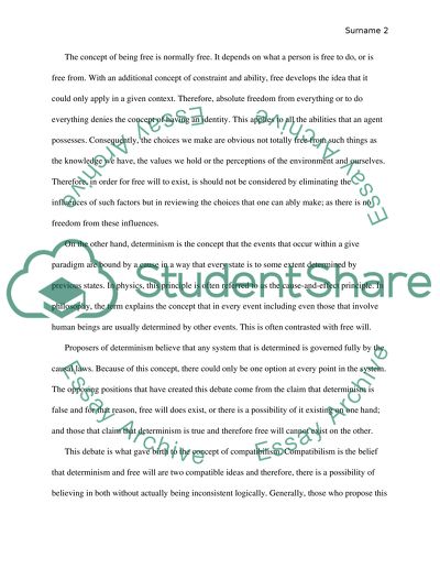 Mis-Identification of What Free Will