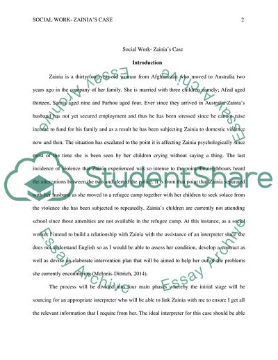 Zainia and the Difficulties of Immigration