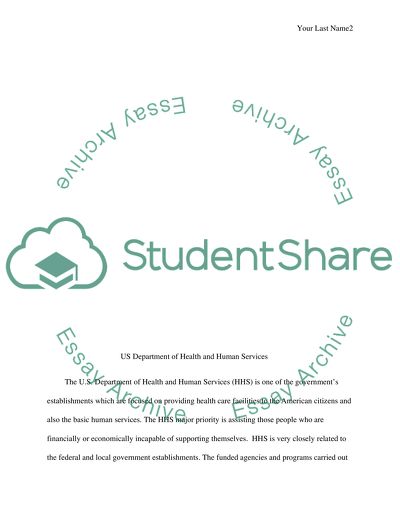 The US Department of Health and Human Services