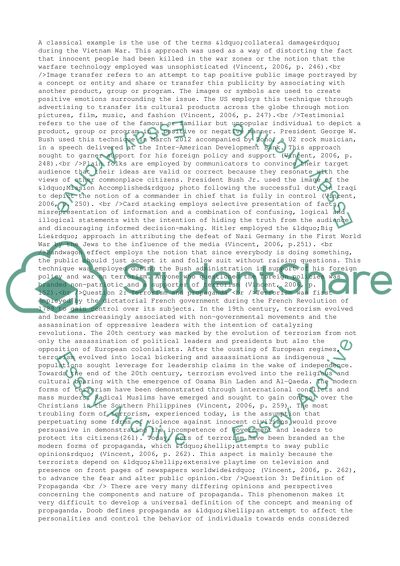 Global Communication and Propaganda