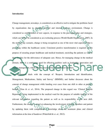 Respect, Introduction and Identification, Management, Medications, Safety and Survey