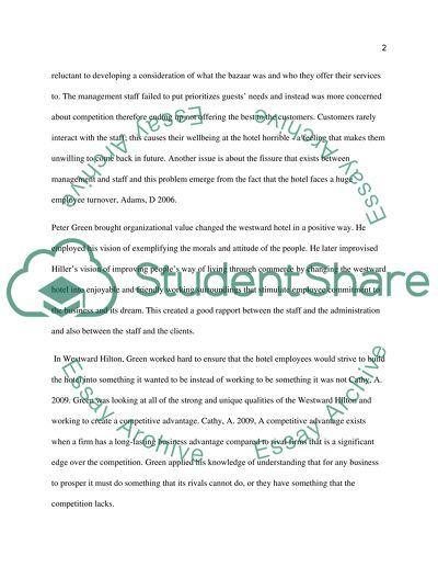 Westward Hilton Capabilities of Building