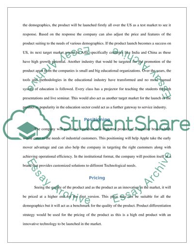 Marketing Objectives for the Launch of Vitro and Nitron