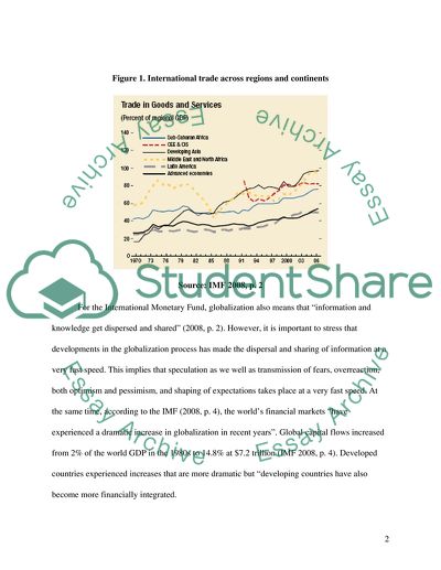 Globalization and the Current Crisis