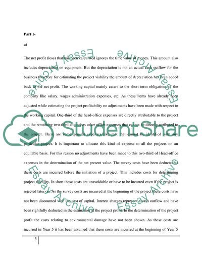 Capital Budgeting: The Alpha Plc
