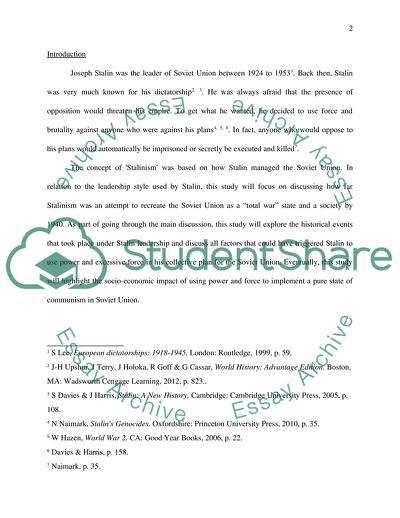 How Far was Stalinism an Attempt to Recreate the Soviet Union as a Total War State and Society by 1940