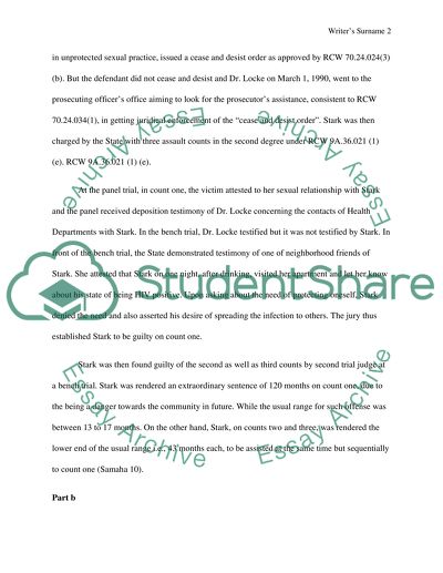 Brief The Case Of State V. Stark