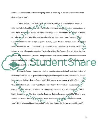 Characteristics of Autism and the Theories That Explain This Behavior