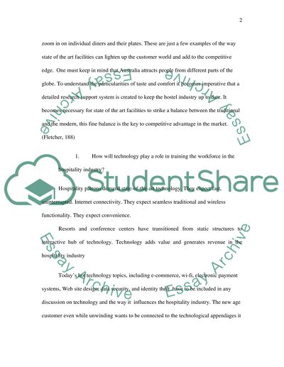 Hotel energy management