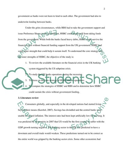 The United Kingdom Banking Sector