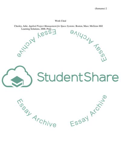 Current space system