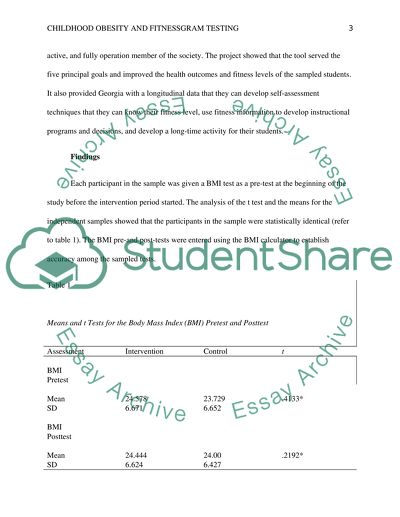 Fitnessgram worksheet picture