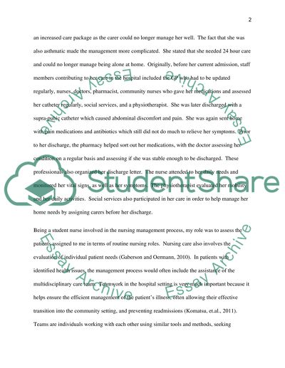 Nursing Care Management