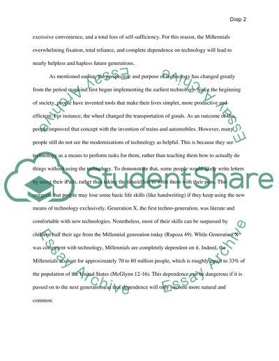 The Revolution of Technology