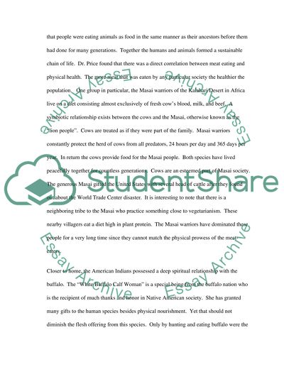 Gratitude for the Gift of Life: Meat as a Sacrament, not Sacrilege