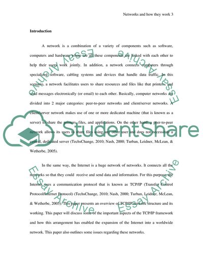 Networks and How They Work