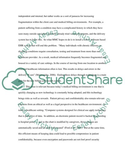 Medical Billing and coding (this topic is to broad)