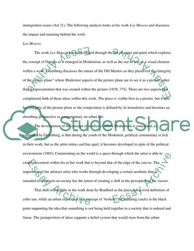 Los Moscos by Mark Bradford