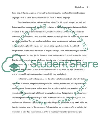 Is Capitalism a Driving Force of Consumerism Globally