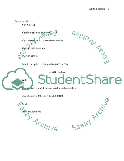 Assignment Accounting and Finance