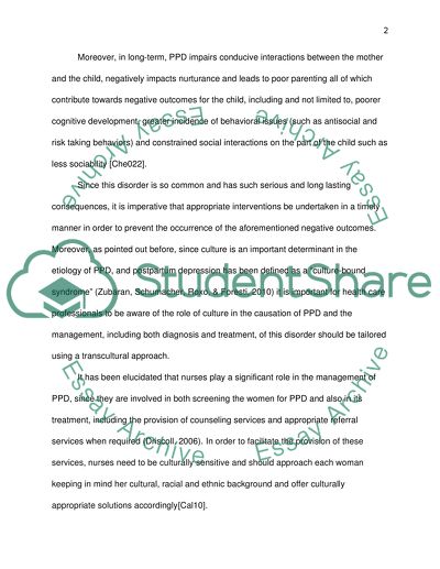 Perceptions of RN associated with screening for PPD
