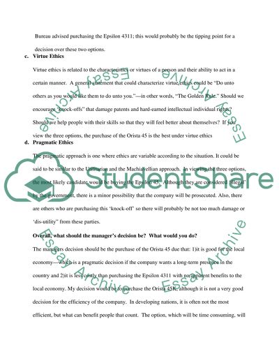 Evaluate Ethical Approaches