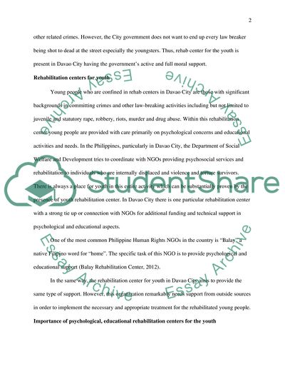 Importance of Psychological Educational Rehab Centers in Davao City