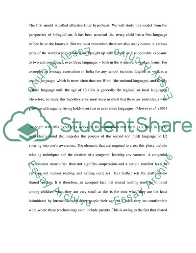 The Effect of Shared Reading on Communicative Competency by Devangini Mahapatra Chauhan