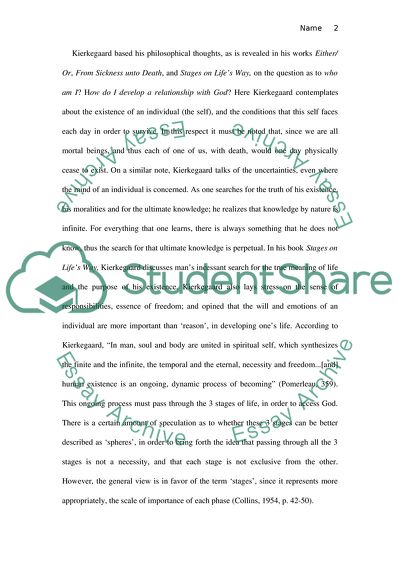 Kierkegaard: Thoughts on Self Development