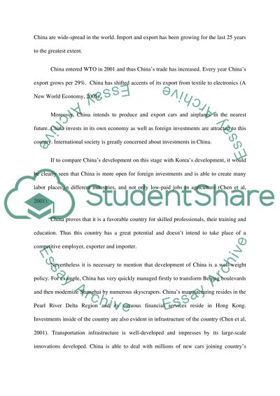 Globalization of China and Asia