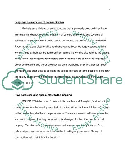 The Politics of Natural Disaster