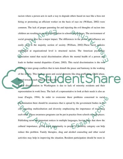 Washington D.C as a world city