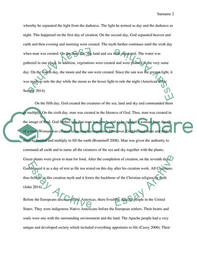 The Christian Story of Creation