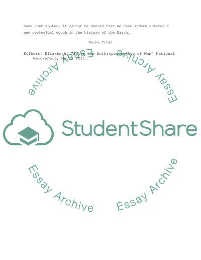 GEOLOGY HOMEWORK ASSIGNMNET