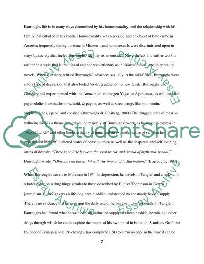 Naked Lunch: Imagination and Reflection in the Art of Burroughs and Cronenberg