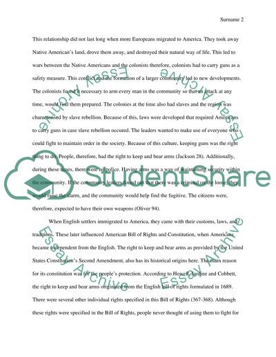 What were the historical origins of the Second Amendments protection to keep and bear arms