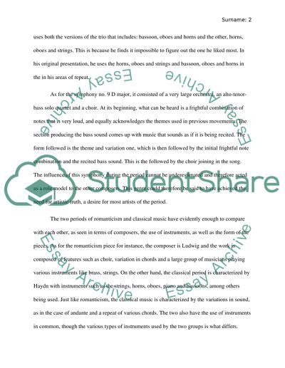 Romanticism and Classical Music Styles