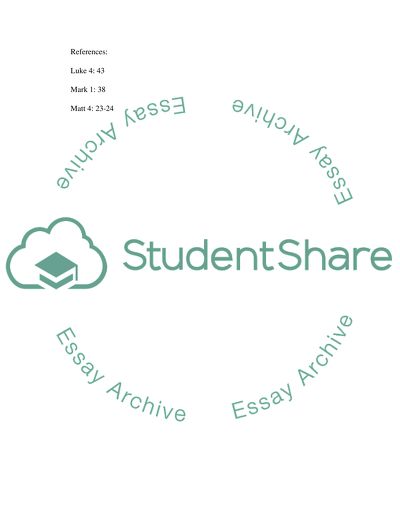 Who Is Jesus Christ And What Is His Mission To The World