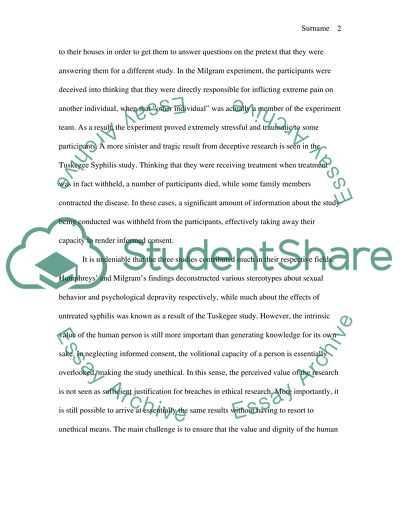 Ethics Case Studies